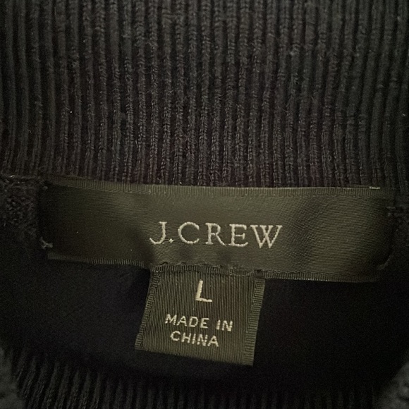 J crew navy sweater - Picture 2 of 2